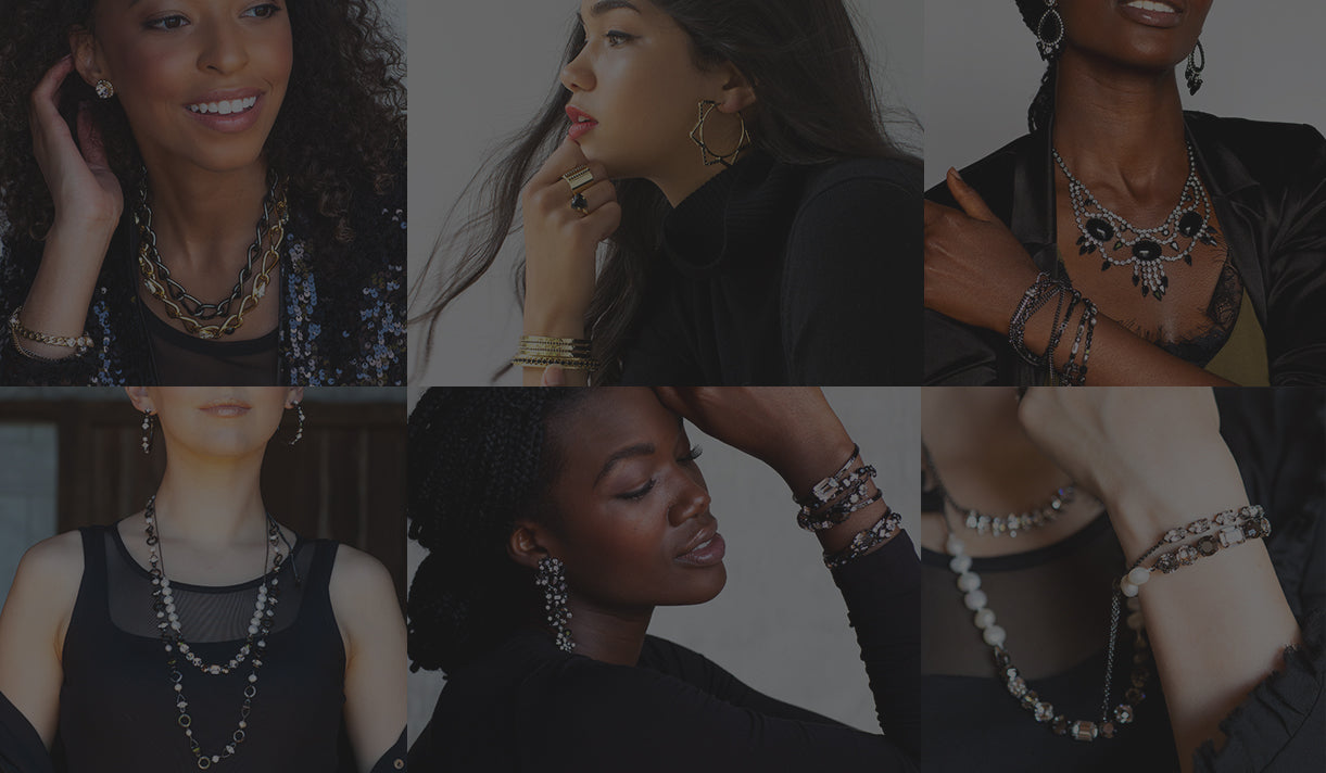 How to style black jewelry