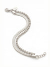 Mini Crystal Snake Chain Tennis Bracelet