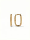 Rectangle Hoop Earrings