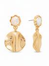 Guinevere Pearl Dangle Earrings