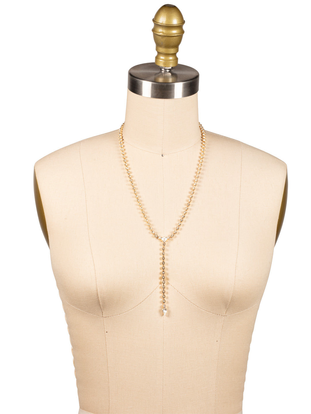 Lena Lariat Long Necklace - 4NFC14MGCRY