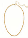Rope Chain Tennis Necklace