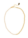 Beaded Pearl Tennis Necklace
