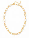 Chunky Paperclip Tennis Necklace