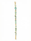 Crystal and Cabochon Tennis Bracelet