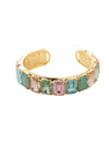 Julianna Emerald Cut Cuff Bracelet