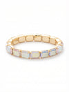 7 Inch Easton Emerald Cut Stretch Bracelet