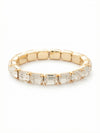 7 Inch Easton Emerald Cut Stretch Bracelet