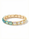 7 Inch Easton Emerald Cut Stretch Bracelet