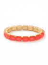 7 Inch Easton Emerald Cut Stretch Bracelet