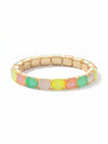 8 Inch Easton Emerald Cut Stretch Bracelet