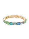 8 Inch Easton Emerald Cut Stretch Bracelet