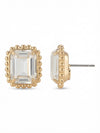 Octavia Scalloped Stud Earrings