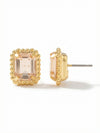 Octavia Scalloped Stud Earrings