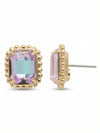 Octavia Scalloped Stud Earrings