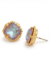 Cushion-Cut Solitaire Stud Earrings