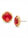 Cushion-Cut Solitaire Stud Earrings