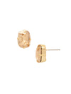 Nia Oval Stud Earrings