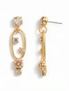 Greer Studded Dangle Earrings