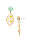Cala Studded Dangle Earrings
