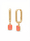 Octavia Rectangle Hoop Earrings