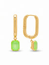 Octavia Rectangle Hoop Earrings