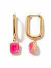 Octavia Rectangle Hoop Earrings