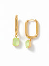 Octavia Rectangle Hoop Earrings