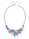 Dare To Pear Crystal Statement Necklace