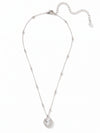 Cushion-Cut Pendant Necklace