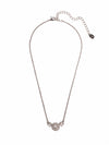 Haute Halo Simple Pendant Necklace