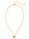 Octavia Single Crystal Pendant Necklace