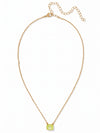 Octavia Single Crystal Pendant Necklace