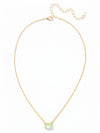 Octavia Single Crystal Pendant Necklace