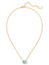 Octavia Single Crystal Pendant Necklace
