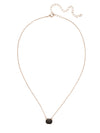 Octavia Single Crystal Pendant Necklace