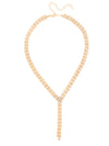Kaylyn Lariat Tennis Necklace