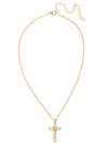 Clarissa Cross Pendant Necklace