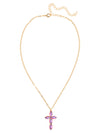 Clarissa Cross Pendant Necklace