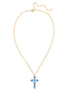 Clarissa Cross Pendant Necklace