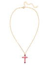 Clarissa Cross Pendant Necklace