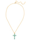 Clarissa Cross Pendant Necklace