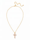 Clarissa Cross Pendant Necklace