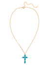 Clarissa Cross Pendant Necklace