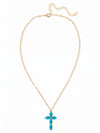 Clarissa Cross Pendant Necklace