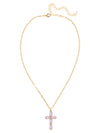 Clarissa Cross Pendant Necklace