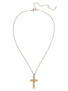 Clarissa Cross Pendant Necklace