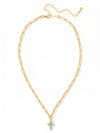 Carly Cross Pendant Necklace