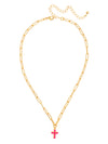 Carly Cross Pendant Necklace
