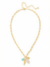 Seahorse Charm Pendant Necklace